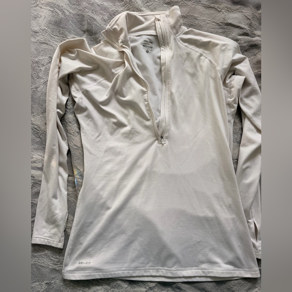 Nike Women's Long Sleeve Top - White